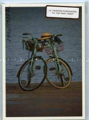 Postkartenserie Bikes/Fahrräder/Bicyclettes