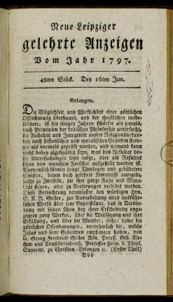 48tes Stück. Den 16ten Jun.