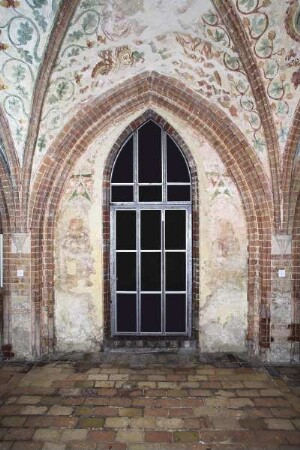 Könige des Alten Testaments, Propheten und Apostel unter Baldachinen — Fragmente zweier Propheten des Alten Testaments unter Baldachinen