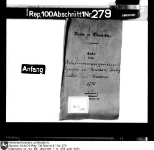 Relationen verschiedener Agenten aus Warschau, Petersburg, Dresden und Hannover
