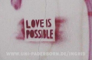 LOVE IS POSSIBLE