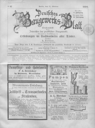 44. Jahrgang. No. 42.