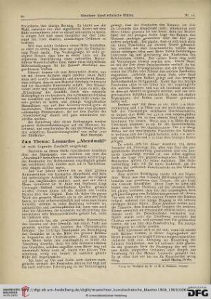 5: Zum Thema: Leonardos "Abendmahl"