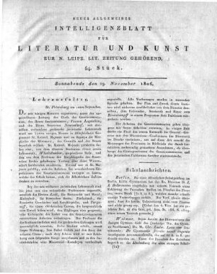 Schulnachrichten.