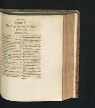 Caput X. De Appellatione & Supplicatione.