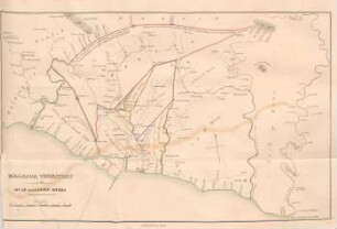 Malacca Territory with Muar and Lingee rivers