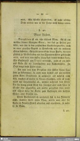 Blaue Farben (§ 41-47)