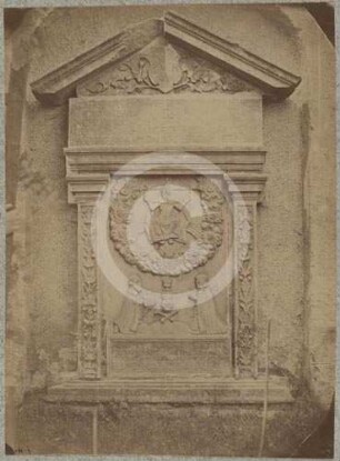 Epitaph Holzman auf dem Friedhof Bunzlau