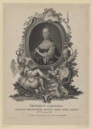 Bildnis der Friderica Carolina