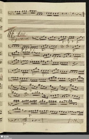 166. Aria: Ah che son fuor di me / Gassmann, F. L.