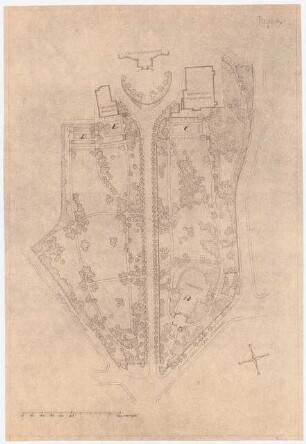 Gartenanlage Richard-Wagner-Festspielhaus, Bayreuth: Lageplan