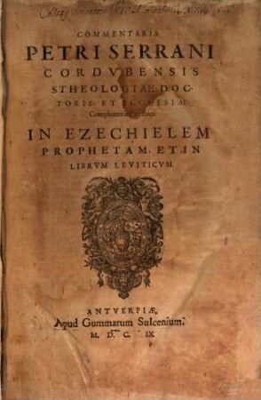 Commentaria in Ezechielem Prophetam