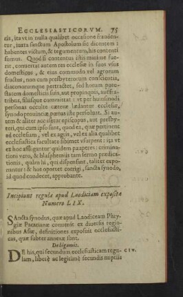 Tituli Canonum apud Laodiciam