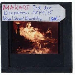 Makart, Der Tod der Kleopatra