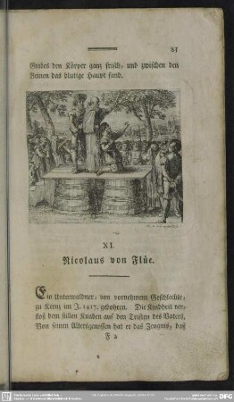 XI. Nicolaus von Flüe