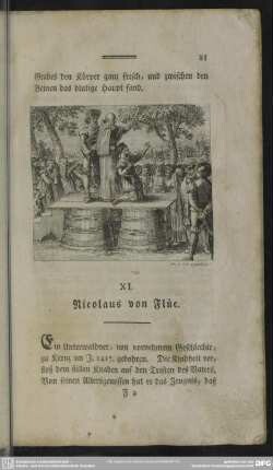 XI. Nicolaus von Flüe