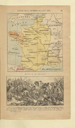 Carte de la guerre de Cent ans
