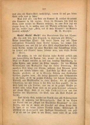 Geld! Geld! Geld!