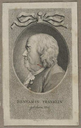 Bildnis des Benjamin Franklin