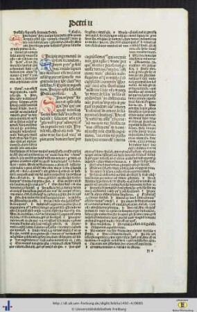 Epistola secunda beati Petri apostoli cum postilla