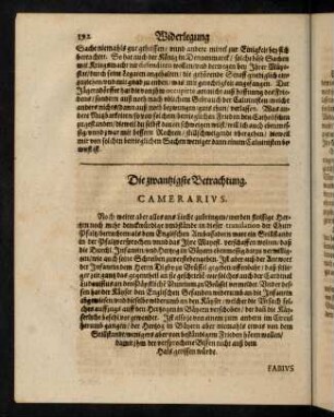 192-222, Die zwantzigste Betrachtung