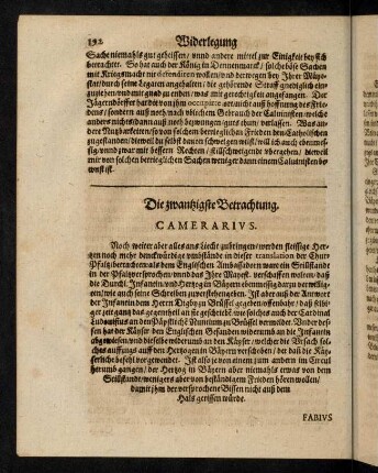 192-222, Die zwantzigste Betrachtung