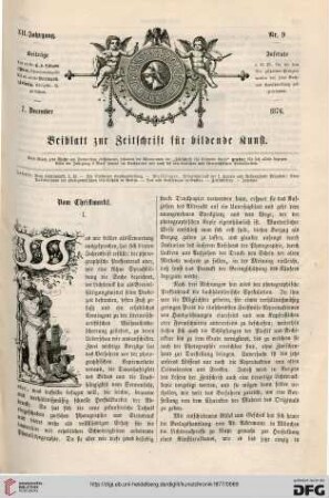 Heft 9 (7. Dezember 1876)