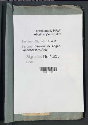 Angelegenheiten der Pfarre zu Netphen