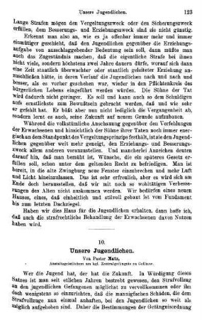 123-142, Unsere Jugendlichen