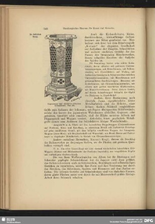 Gegossenes und ciselirtes silbernes Kobashitate