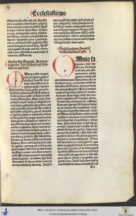Liber Ecclesiasticus