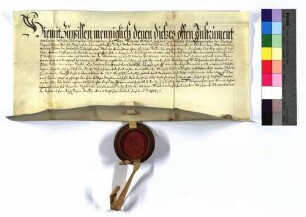 1663 März 28 Fundation der Maria-Hilf-Kapelle zu Mergentheim; Fundations- und Donationsbriefe der Maria-Hilf-Kapelle; Stiftung einer ewigen Kerze