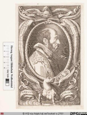 Bildnis Erycius Puteanus (eig. Hendrik van de Put od. Putte)