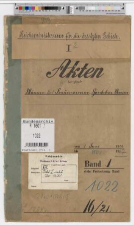 Männer- und Frauenvereine. Karitative Vereine