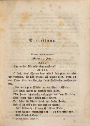 Nachträge zu Shakspeare's Werken, 4. Shakspeares weibliche Charaktere