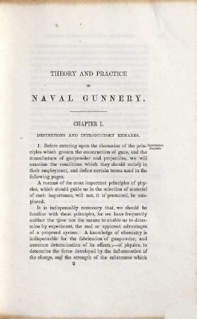 A concise treatise on the theory and practice of naval gunnery