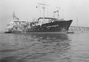 Großraumbagger "Ludwig Franzius" auf der Weser