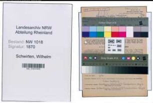 Entnazifizierung Wilhelm Schwirten , geb. 11.11.1900 (Kranfuehrer)