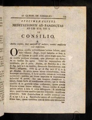 343-350, Sp. 181. De Consilio