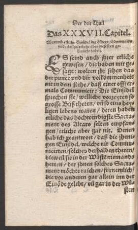 Das XXXVII. Capitel.