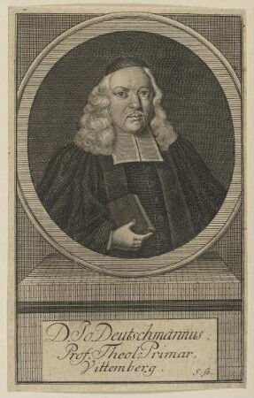 Bildnis des Jo. Deutschmannus