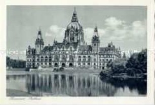 Das Rathaus in Hannover
