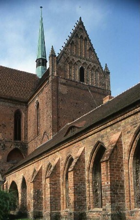 Kloster Chorin : Kloster Chorin. Aufgenommen 2001