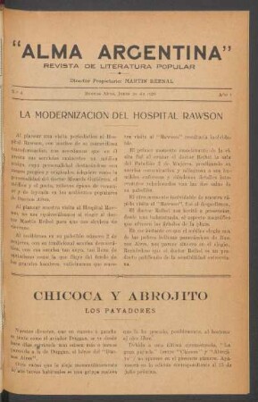 1926,1,4: año 1, n.o 4 (junio 30 de 1926)