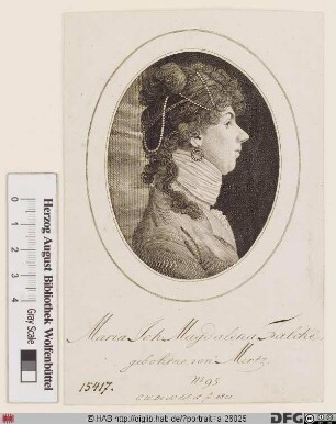 Bildnis Maria Johanna Magdalena Falcke, geb. von Mertz