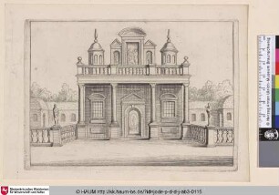[Ein Pavillon; A Pavilion]