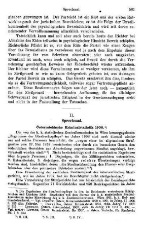 581-586, Österreichische Kriminalstatistik 1908