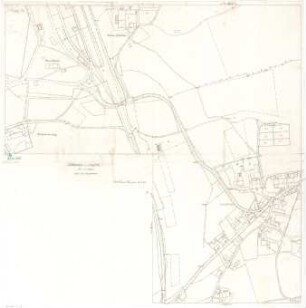 Fischer, Theodor; Kempten / Allgäu (Bayern); Generalbaulinienplan - Lageplan