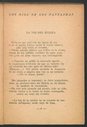 La voz del enigma