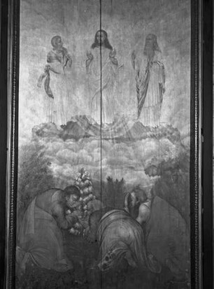 Ehemaliges Altarblatt: Verklärung Christi